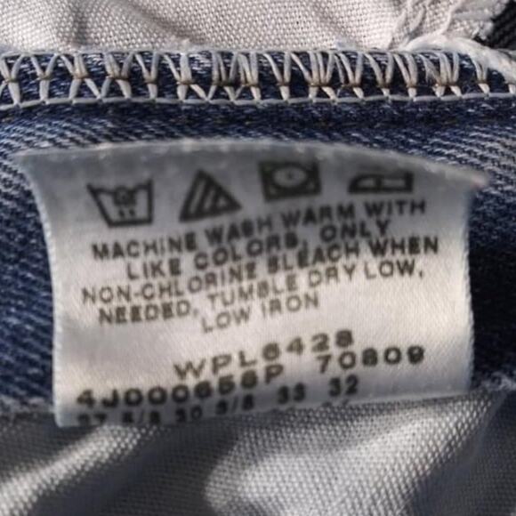 Vintage Lee Medium Wash Hi Rise Mom Jeans Sz 27 - Picture 5 of 5